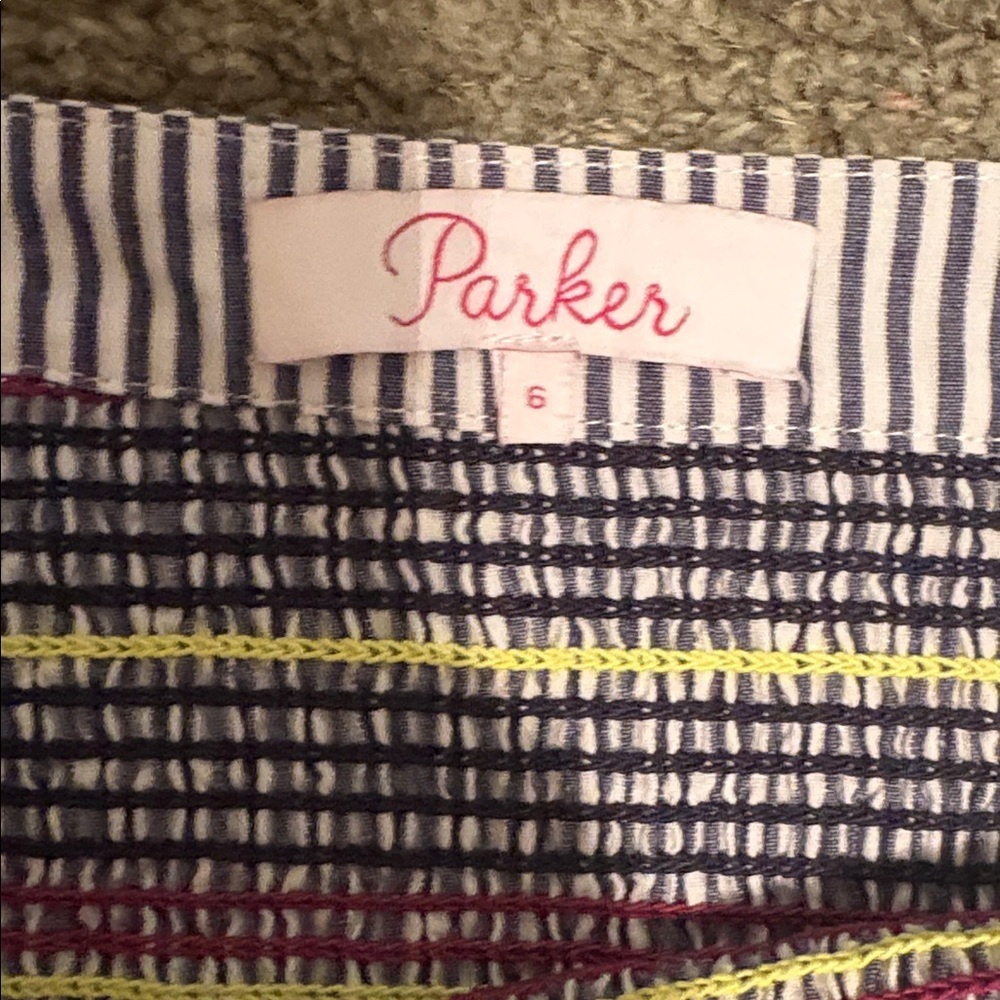 Parker Jordon Fitted Smocked Skirt - Picture 5 of 6